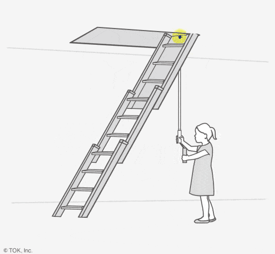 SR_Folding Attic Ladder