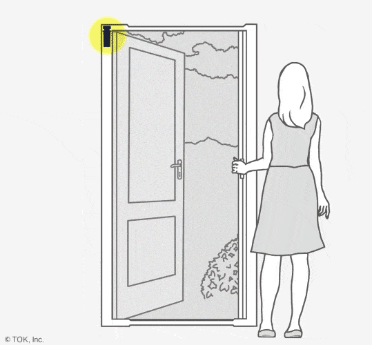 Rotary Damper_Sliding Screen Door