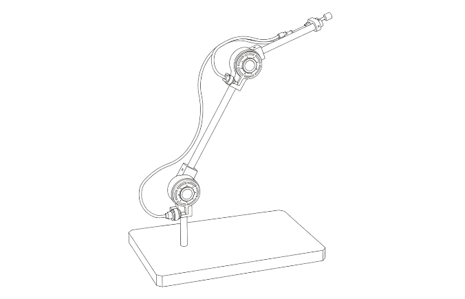 手術用器機台装置／ナースカートの昇降部の昇降スピードを上げる
